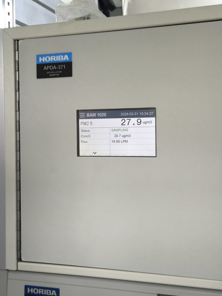 Interface data kualitas udara